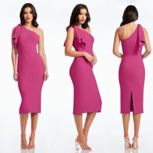 Dress The Population Tiffany Dress NWT in Hibiscus XS